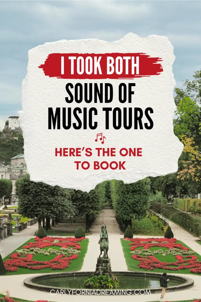 Comparison of the two Sound of Music tours in Salzburg showing the best tour to book