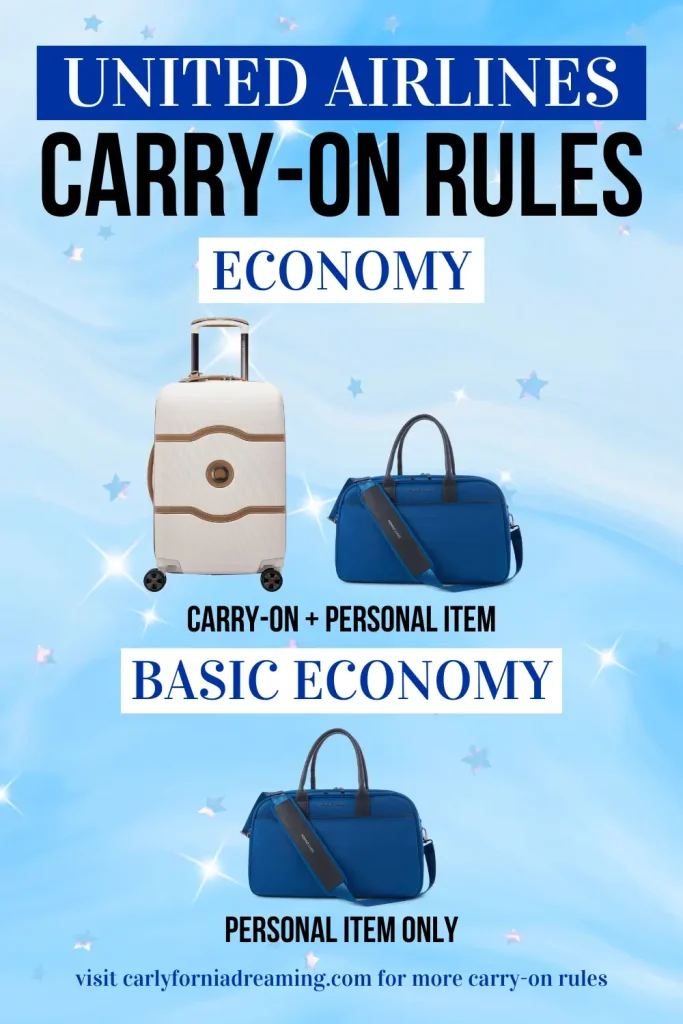 United Airlines Carry On Rules