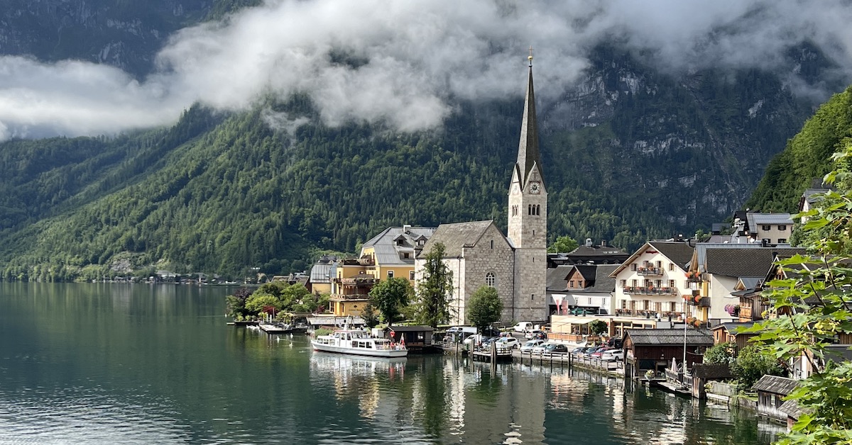 Hallstatt on an August morning.
