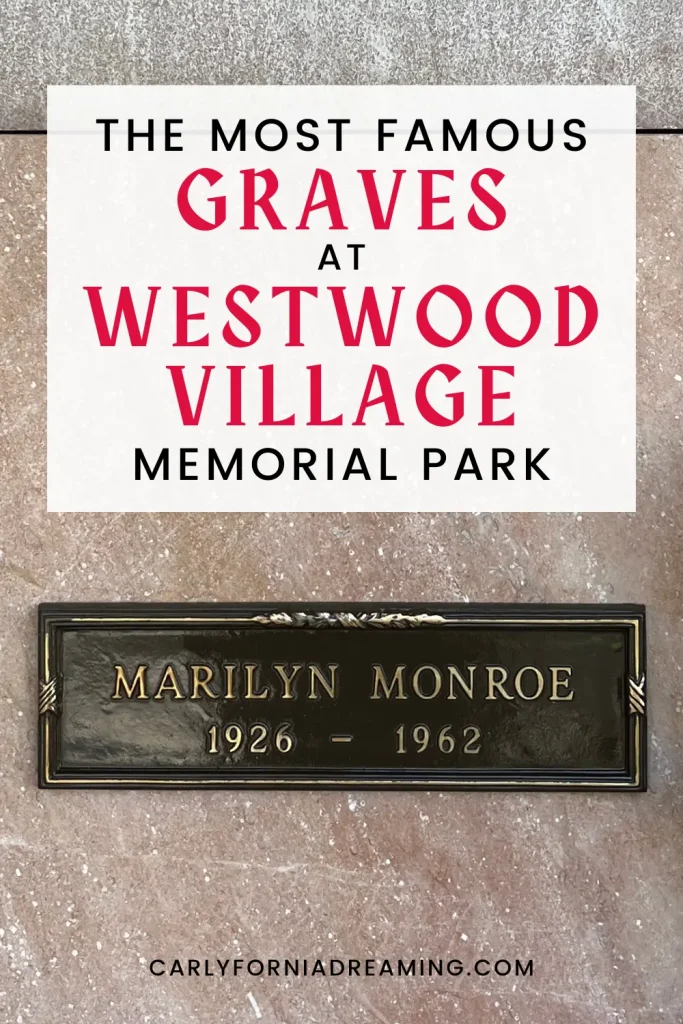 How to Visit Marilyn Monroe's Grave in Los Angeles