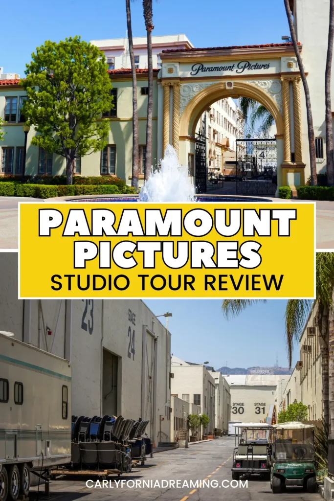 Paramount Studio Tour Review