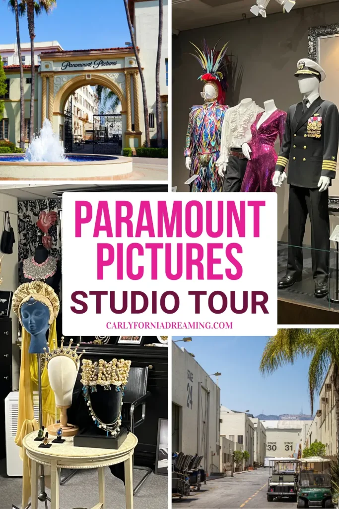 what do you see on the paramount studio tour