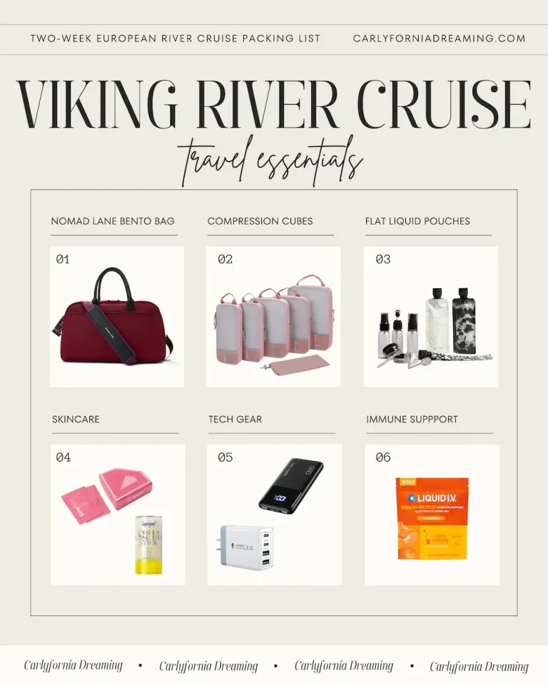 Viking River Cruise Packing List Travel Essentials