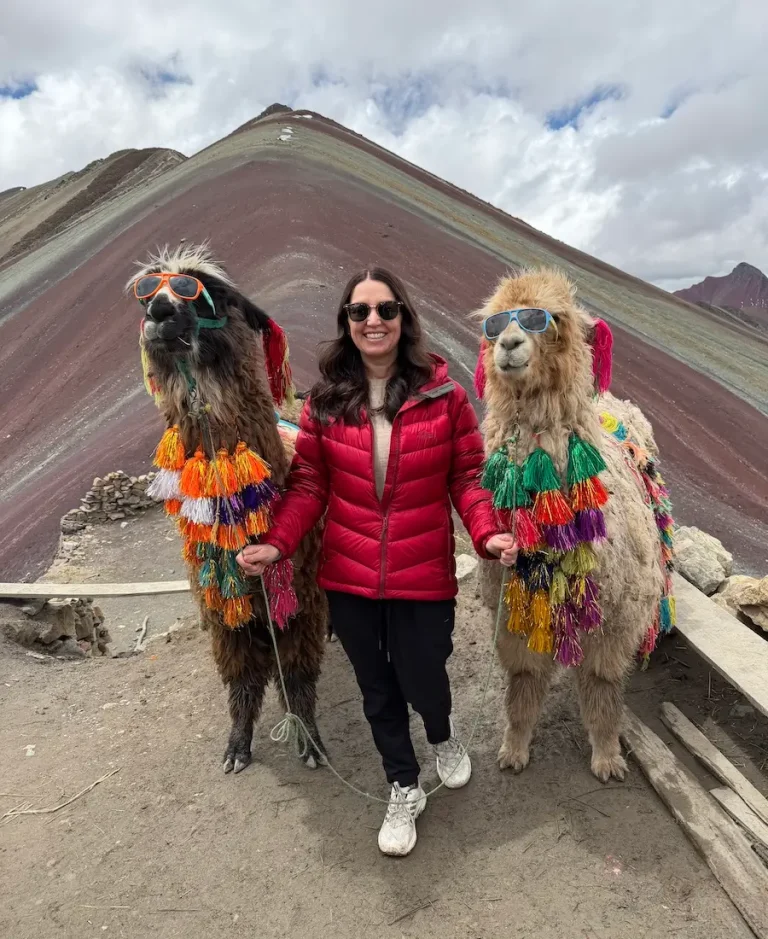 Rainbow Mountain Peru hike guide.