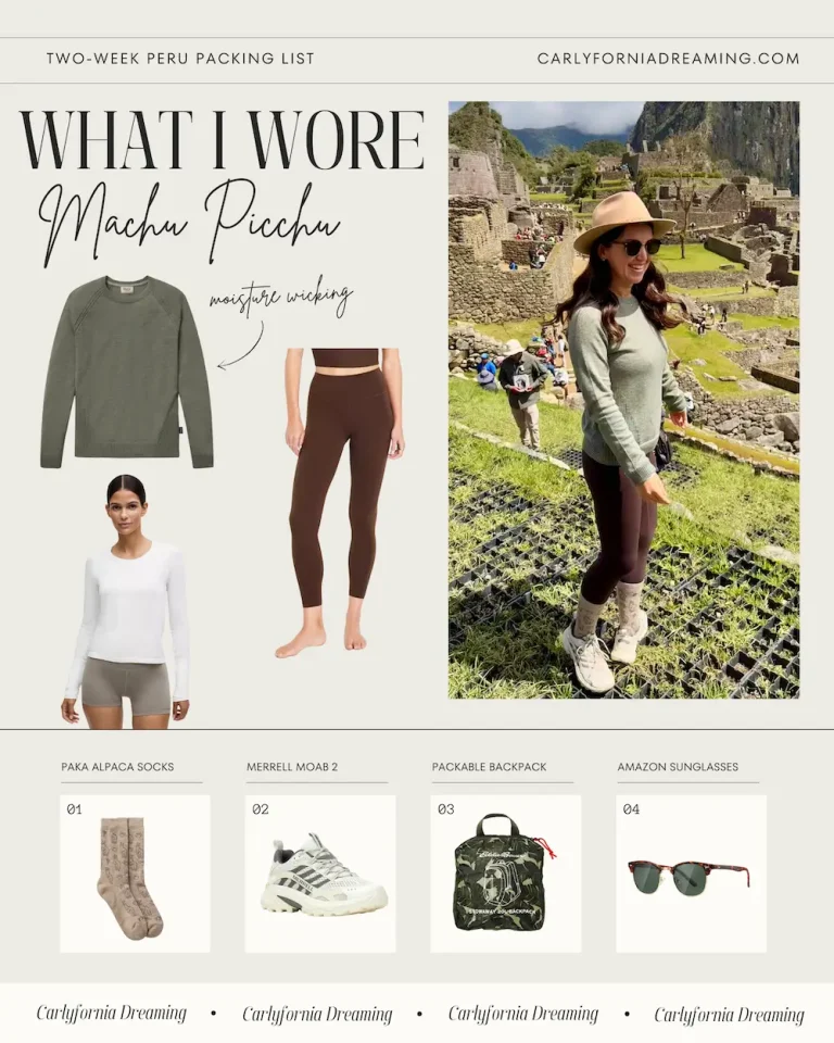 What to Wear to Machu Picchu