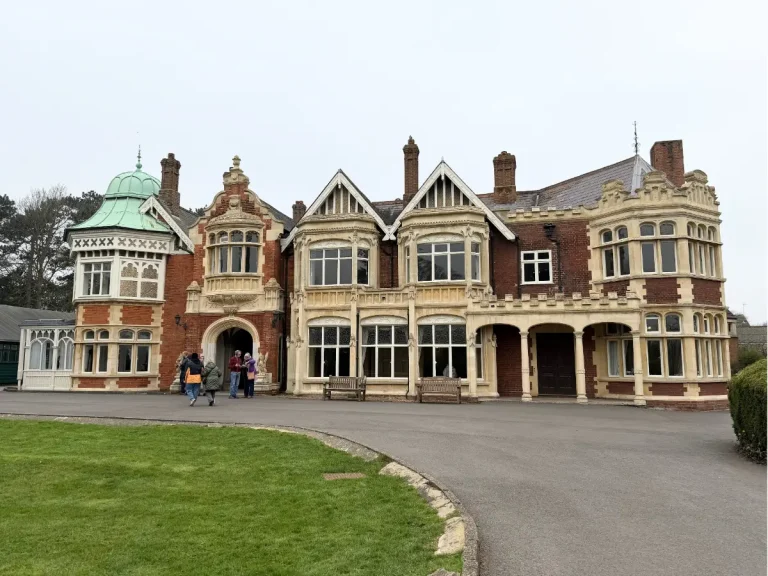 Bletchley Park in England where World War II codebreakers including Alan Turing worked