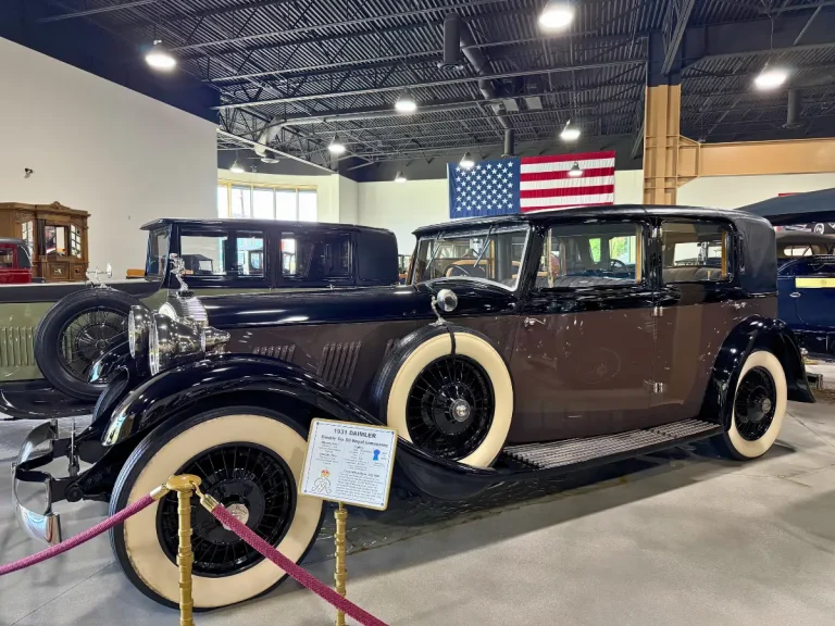 1931 Daimler Double Six Royal Limousine at the Nethercutt Museum.