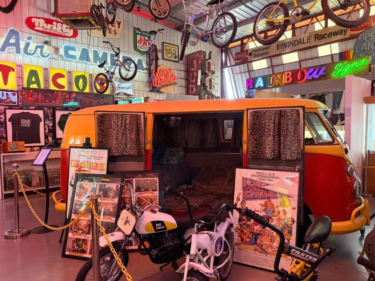 Jeff Spicoli's 1967 Volkswagen Microbus from Fast Times at Ridgemont High at Valley Relics Museum.